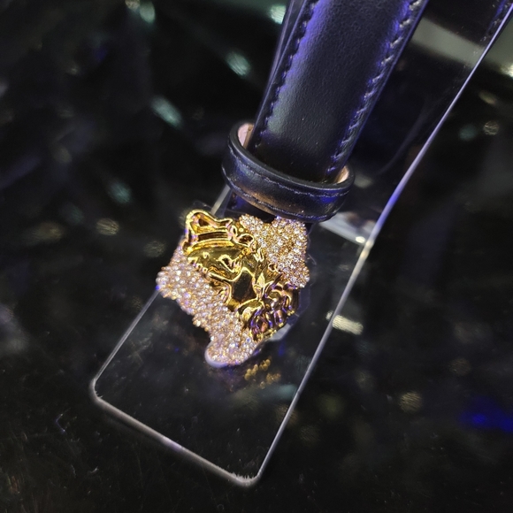 Versace Medusa Head Slim Belt